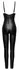 Cottelli PARTY Matte Black Jumpsuit L with Adjustable Harness System