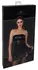 Noir Handmade Powerwetlook Suspender Dress XL - Strapless, Tulle Skirt