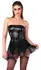 Noir Handmade Powerwetlook Suspender Dress XL - Strapless, Tulle Skirt