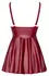 Cottelli PARTY Mini Dress Red S - Matte Look, Adjustable Straps