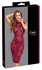 Cottelli LINGERIE Lace Dress Bordeaux Red S - Elegant Sleeveless Knee-Length