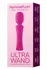 FemmeFunn Ultra Wand Pink - 10-Mode Waterproof Silicone Massager