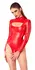 Noir Handmade Body Red S High-Neck Powerwetlook Thong Design