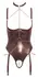 Abierta Fina Body S Shelf Bra Bronze-Gold Adjustable Chains S