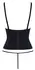Cottelli PARTY Waist Corset Open Cup Black M - Adjustable Buckle Design