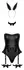 Cottelli Costumes Bunny Body XL Black Costume Set with Accessories