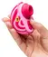 ROMP Spin Compact Air-Pulse System with Protective Case, 7 cm, Pink