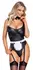 Cottelli Costumes Maid Set S - 3-Piece Black Matte Look Costume
