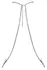 Cottelli ACCESSOIRES Body Chain Silver Adjustable Metallic Accessory