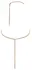 Cottelli ACCESSOIRES Body Chain Gold - Adjustable Metallic Jewelry Harness