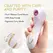 Blush Delice Fleur Air Pulse System, Barely Purple, Ergonomic Design