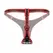 Fetish Collection Triple Harness System Adjustable Black/Red 54-106cm