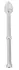 Rebel Metal Milking Stick - Rechargeable Prostate System, Silver, 26.5cm