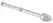Rebel Metal Milking Stick - Rechargeable Prostate System, Silver, 26.5cm