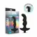 Blush Novelties Anal Adventures Platinum Vibrating Silicone Plug 03, Black