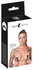 Bad Kitty Black X-Shape Adhesive Nipple Covers with Studs 7x7cm