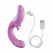 Good Vibes Only Thrusting Tongue Vibrator Pink - Dual Action, 19 Modes