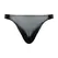 Male Power Liquid Onyx 2.0 Thong L/XL Black High-Shine Comfort Fit