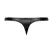 Male Power Liquid Onyx 2.0 Thong L/XL Black High-Shine Comfort Fit