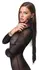 Bad Kitty Elegant Red & Black Velour Leather Flogger 65cm
