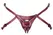 ZADO Leather Harness Adjustable L/XL Red & Black with Metal Details