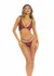 Lurex Dreams 2-Piece Bra Set Burgundy - Shimmering Comfort Fit S/M