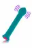 FemmeFunn Diamond Wand Turquoise - Flexible Silicone Vibrator, 21 Modes