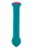 FemmeFunn Diamond Wand Turquoise - Flexible Silicone Vibrator, 21 Modes