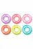 Blush Play With Me King of the Ring Set - 6 Silicone Rings, Multicolor