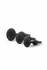Blush Luxe Beginner Plug Kit Black - 3-Piece Silicone Training Set