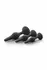 Blush Luxe Beginner Plug Kit Black - 3-Piece Silicone Training Set