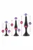 Blush Luxe Beginner Plug Kit Black - 3-Piece Silicone Training Set