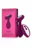 FemmeFunn Plua Dark Fuchsia - Remote Control Silicone Plug 11.1 cm