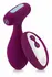 FemmeFunn Plua Dark Fuchsia - Remote Control Silicone Plug 11.1 cm