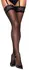 Cottelli LEGWARE Black Lace Top Stockings XL 20 Denier Oeko-Tex