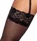 Cottelli LEGWARE Black Lace-Top Stockings L, 20 Den, Oeko-Tex, Elegant Finish