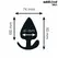 Addicted Toys XXL Silicone Anal Plug 11 cm - Ergonomic Medical-Grade Model