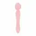 Good Vibes Only Simi Dual-Ended Wand Massager Pink Silicone IPX7