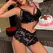 Lace High Waist Two Piece Set S/M Black - Elegant Lingerie by Shots