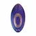 Hueman Voyager Vibrating Plug Purple - 10 Modes, Remote Control, Silicone