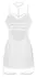 Obsessive Arrowel Chemise White 2XL/3XL Adjustable Lace Design