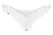 Obsessive Arrowel L/XL Thong - White Lace & Tulle, Crotchless Design