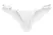 Obsessive Arrowel L/XL Thong - White Lace & Tulle, Crotchless Design