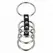 KINK Leather & Metal Restraint System - Adjustable 5-Ring Set, 3.7-5 cm