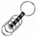 KINK Leather & Metal Restraint System - Adjustable 5-Ring Set, 3.7-5 cm