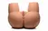 Mistress Jennifer Bubble Butt Dual Tunnel Anatomical Model, Medium, 23kg