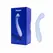 Dame Arc Intimate Massager Ice Blue Silicone Waterproof USB