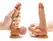Blush DaVinci Intimate Silicone Machine with Sliding Foreskin 20cm Beige