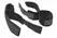 XR Brands Bound Wrist and Ankle Cuffs Black Adjustable Soft Velvet