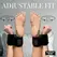 XR Brands Bound Wrist and Ankle Cuffs Black Adjustable Soft Velvet